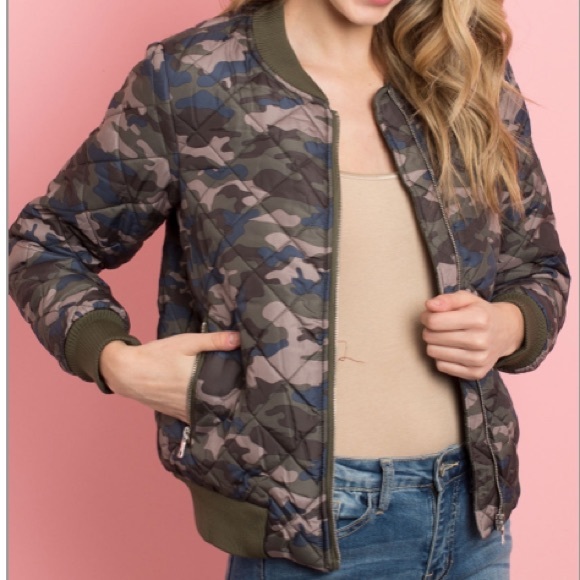 Quilted Camouflage Jacket - Picture 11 of 11